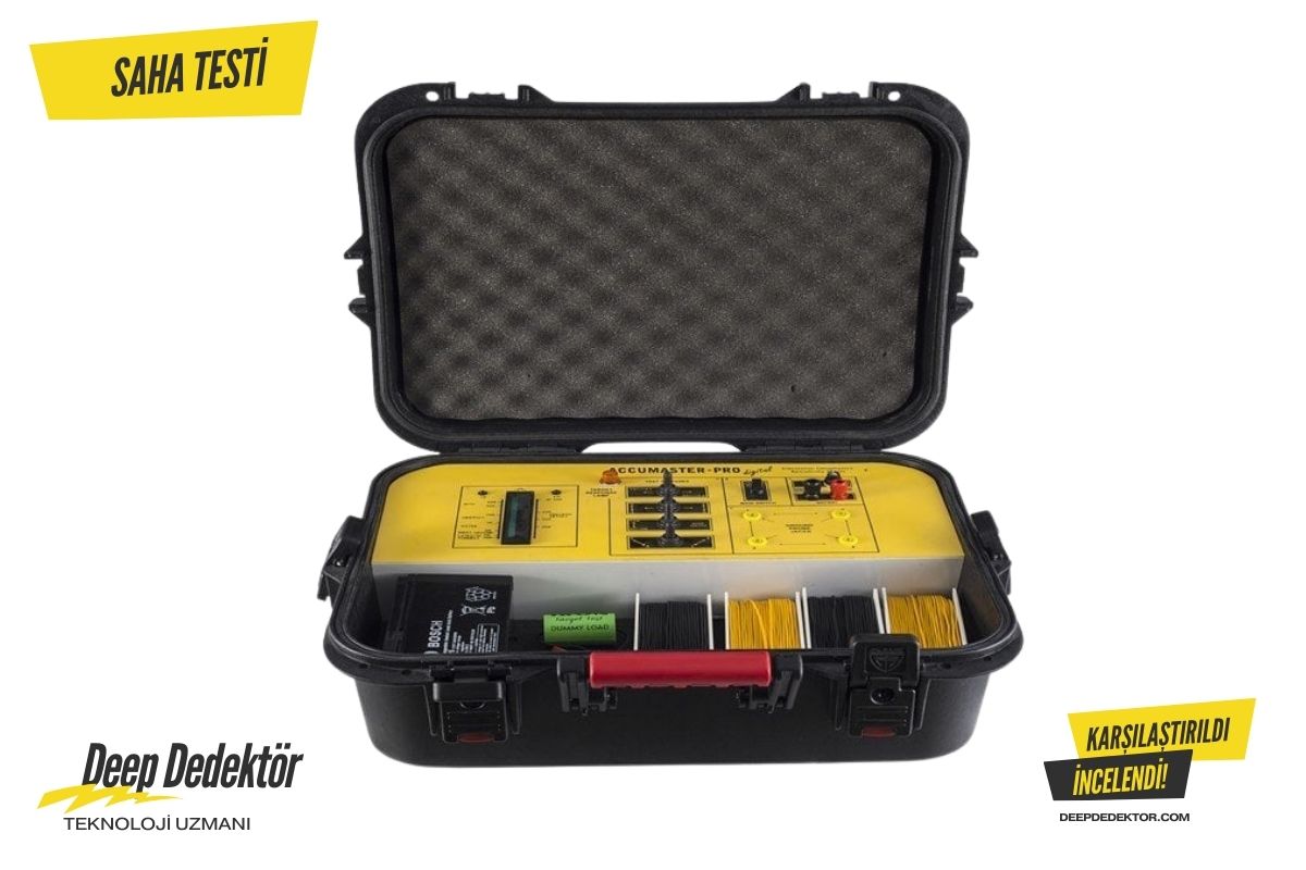 Accumaster Pro Digital Jeofizik Yer Tespit Cihazi Altin Ve Bosluk Dedektoru