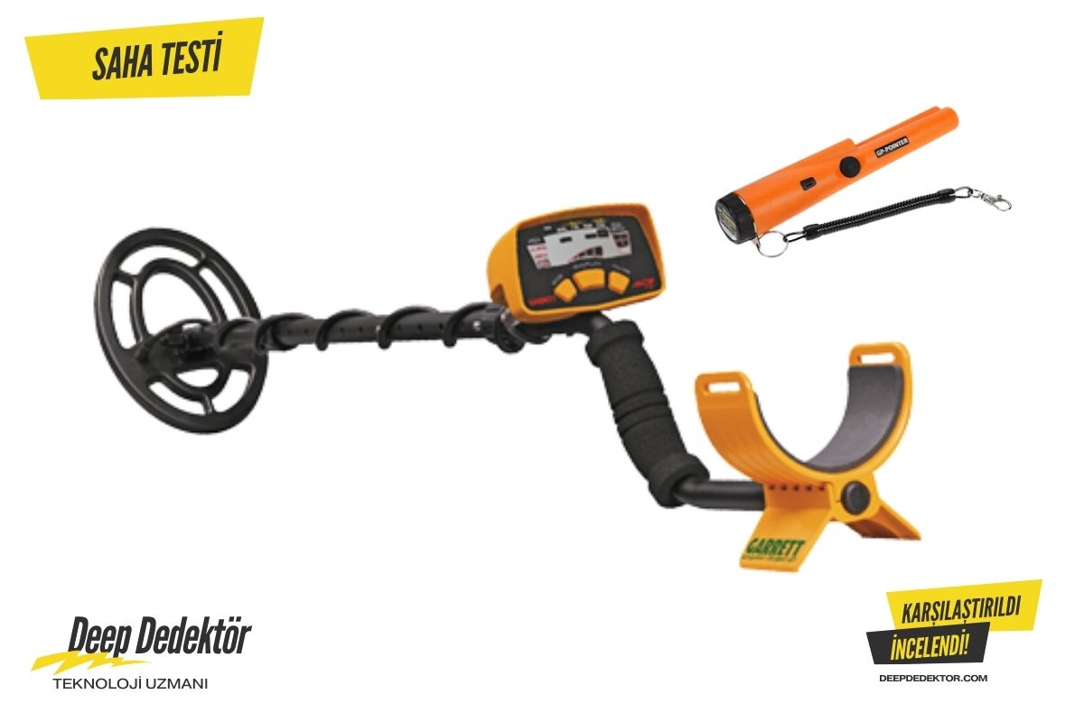 Garrett Dedektör Ace 150 Dedektör X Pointer 1 Avantajli Paket