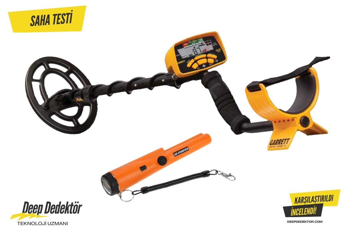 Garrett Dedektör Ace 300i Dedektör X Pointer 1 Avantajli Paket