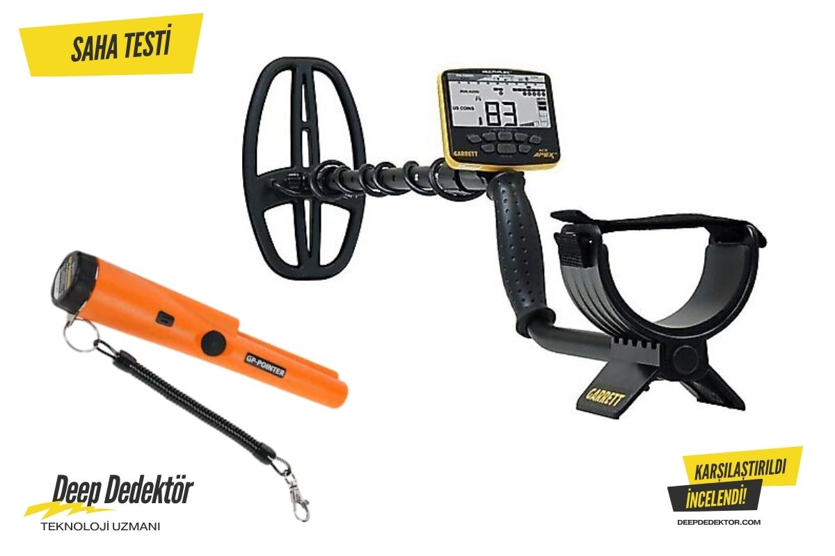 Ace Apex Basic Dedektor Raider Baslikli 22x28cm X Pointer 1 Avantajli Paket