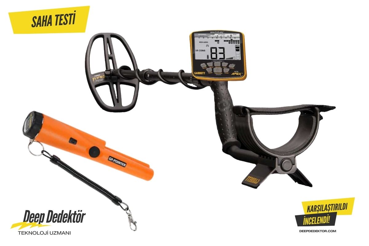 Ace Apex Basic Dedektor Viper Baslikli 15x28cm X Pointer 1 Avantajli Paket