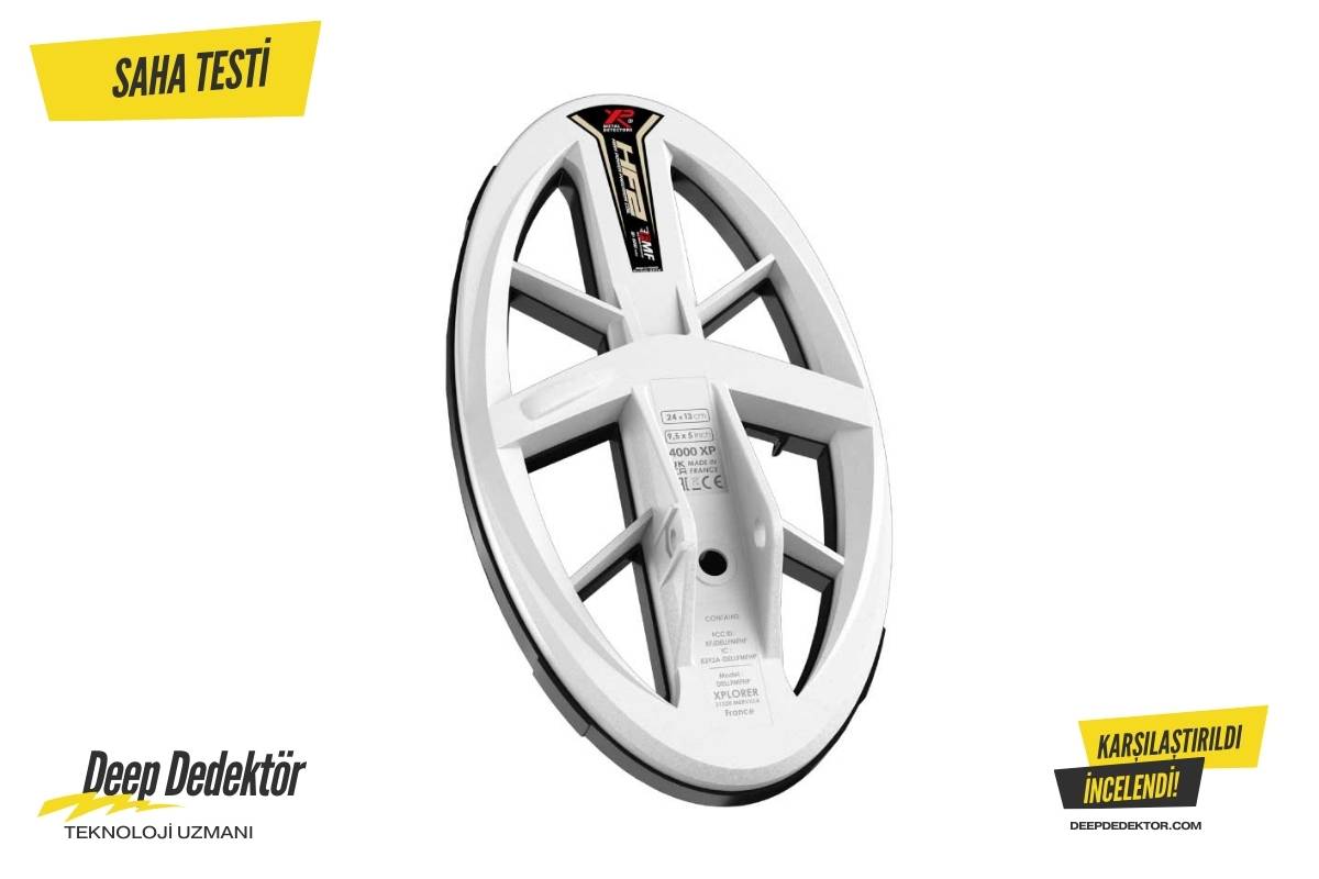 Deus 2 Dedektor 24x13cm Hf2 Yuksek Multi Frekansli Baslik