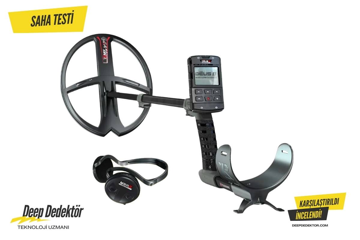 Deus 2 Dedektor 28x34cm Fmf Baslik Ana Kontrol Unitesi Wsa2 Kulaklik