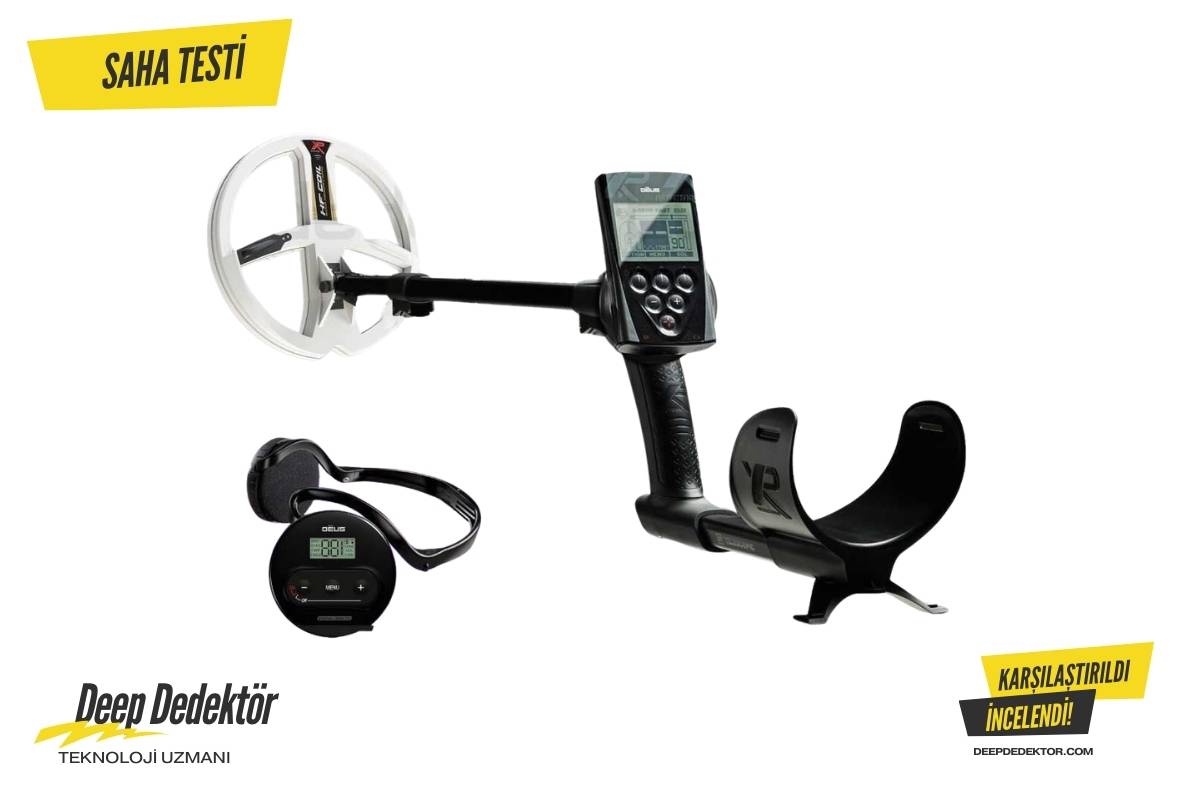 Xp Dedektör Deus 22 5cm Hf Baslik Ana Kontrol Unitesi Rc Ws4 Kulaklik Full Paket