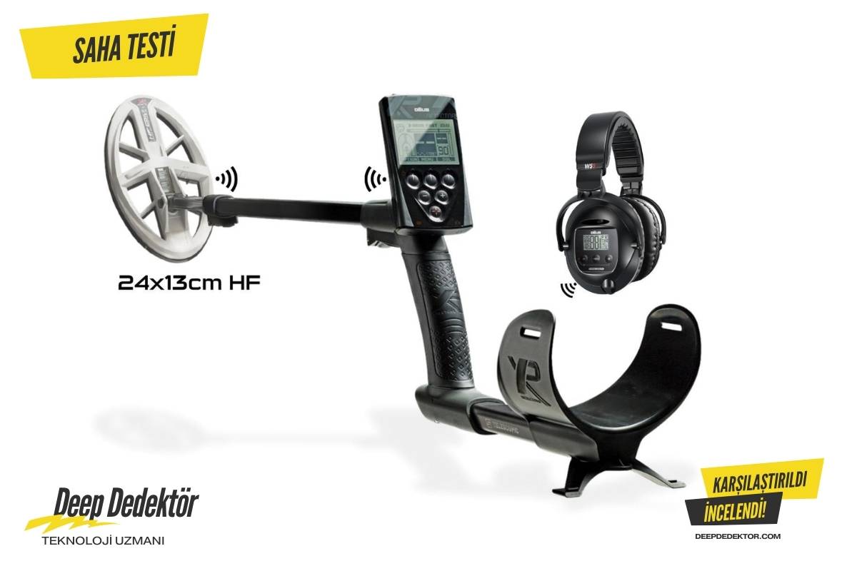 Deus Dedektor 24x13cm Hf Elips Baslik Ana Kontrol Unitesi Ws5 Kulaklik