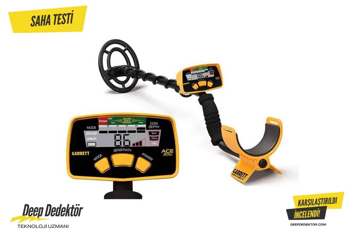 Garrett 200i Dedektor Avantajli