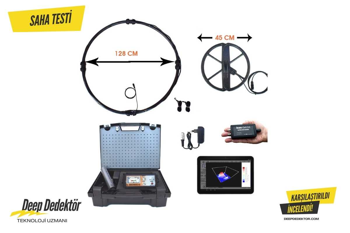 Geosensis X3 Derin Arama Dedektoru Pro Paket
