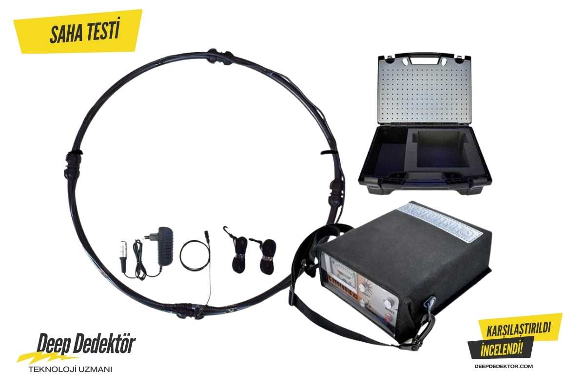 Geosensis X3 Derin Arama Dedektoru Standart Paket