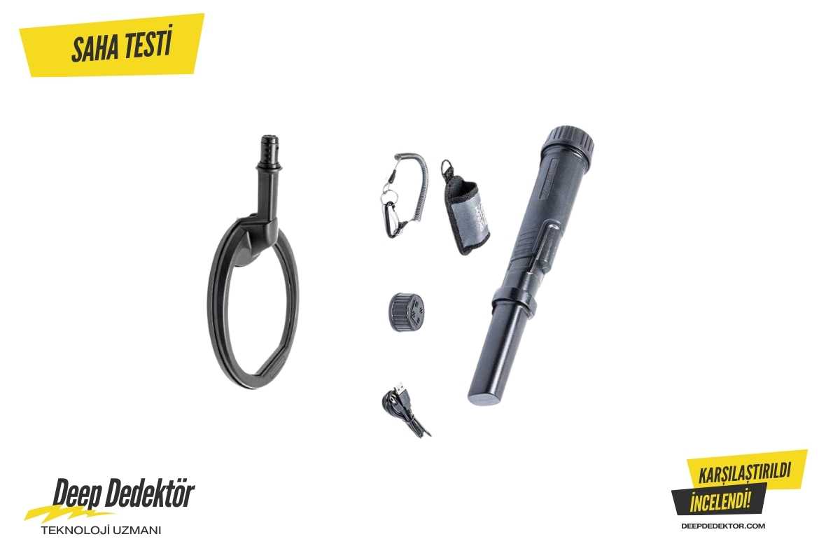 Nokta Makro Pulsedive Pointer 20 Cm Buyuk Baslikli Siyah