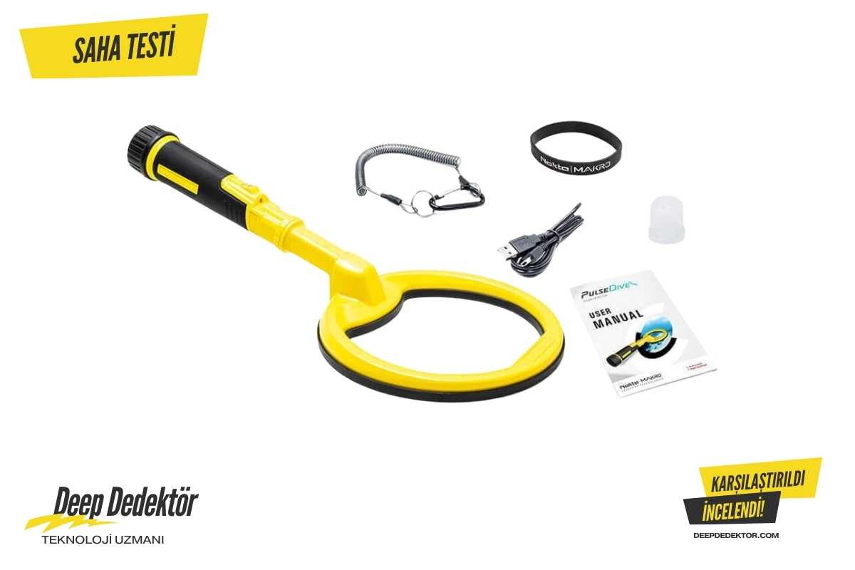 Nokta Makro Pulsedive Scuba Dedektoru Sari