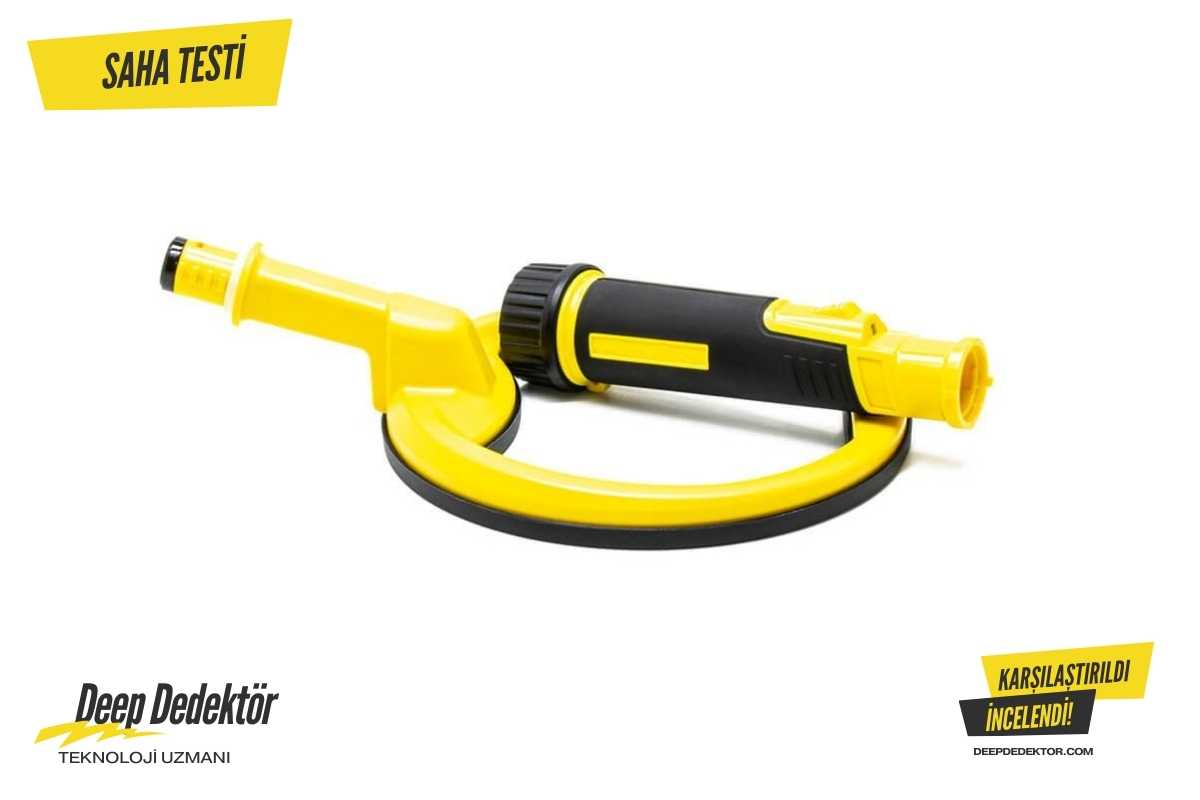 Pulsedive Scuba Dedektoru Buyuk Arama Basligi 20cm Sari