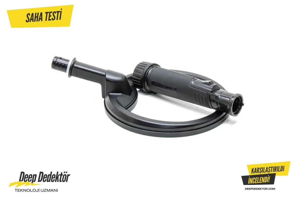 Pulsedive Scuba Dedektoru Tekli 20cm Siyah