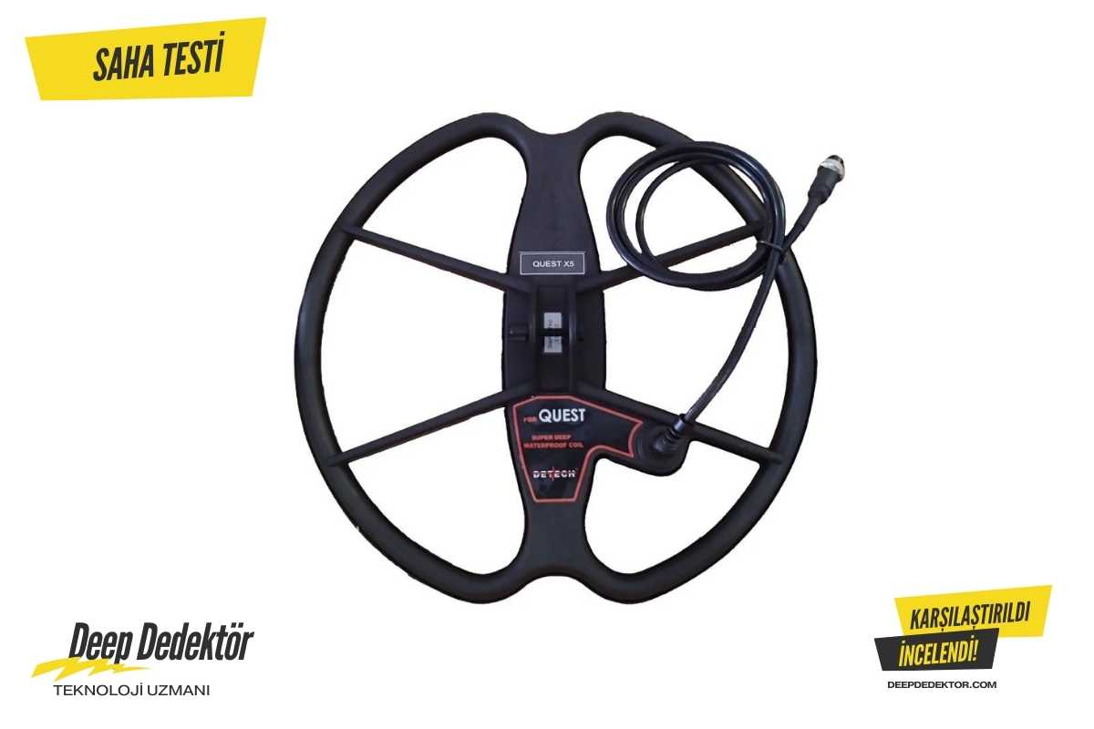Quest X5 Dedektor Uyumlu 13 Ultimate Arama Basligi