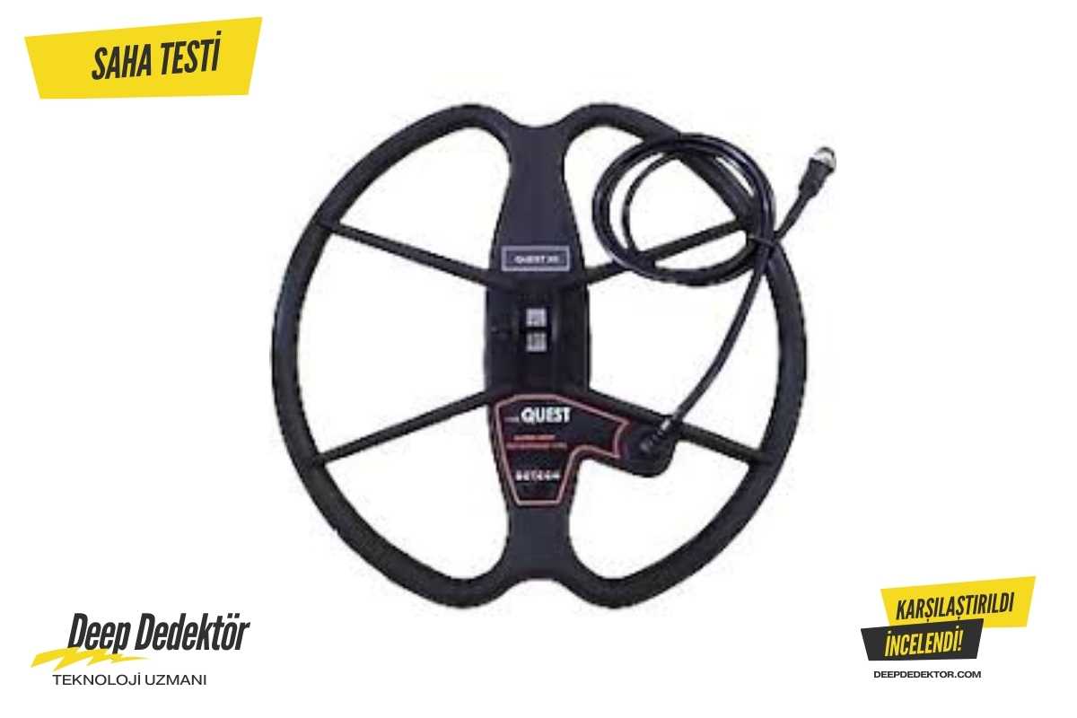 Quest X5 Dedektor Uyumlu 15 Ultimate Arama Basligi