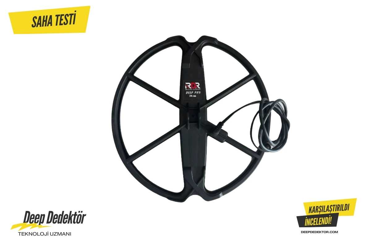 Rdr Deep Pro Dedektor 28cm Arama Basligi