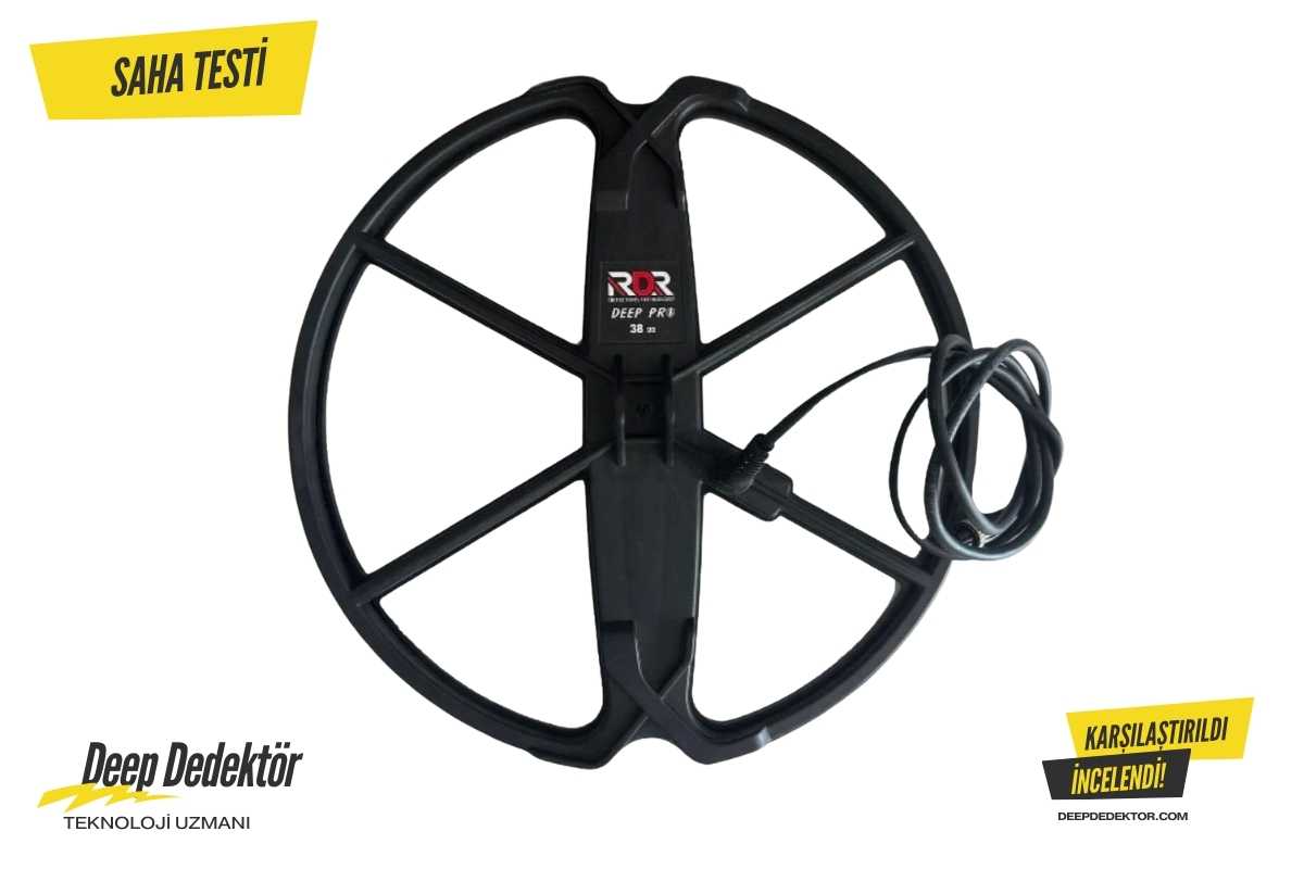 Rdr Deep Pro Dedektor 38cm Arama Basligi