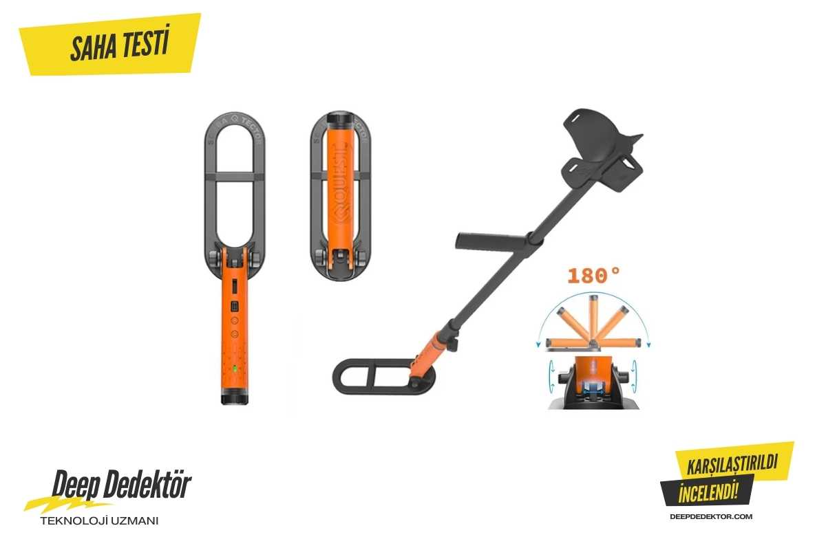 Scuba Tecor Pro Su Alti Dedektoru Sahil Arama Dedektoru 20 Cm Baslikli Arama Kollu
